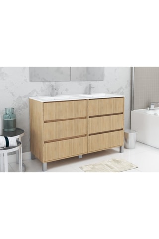 Ensemble de salle de bain avec LED Atos - 4 pièces