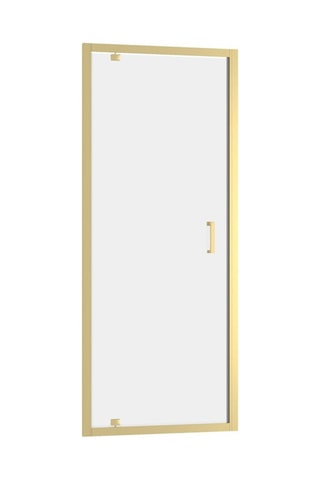 Porte de douche coulissante Doré