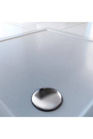 Receveur de douche carré extra plat 
Blanc