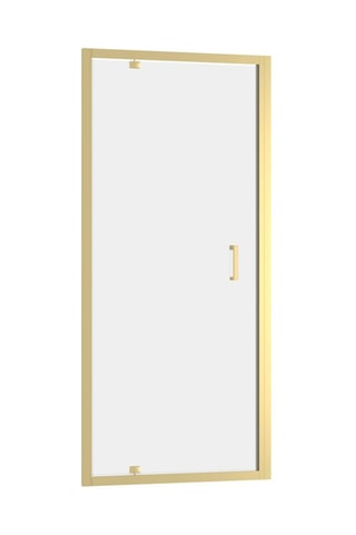 Porte de douche coulissante Doré