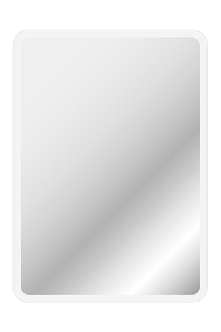 Miroir de salle de bain rectangulaire avec éclairage LED