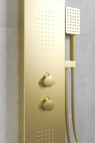 Colonne de douche - Doré