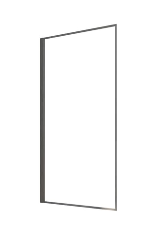 Pare baignoire 3-en-1 Dark Edge - Gris - 130 x 75 cm