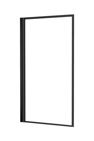 Pare baignoire Dark Edge - Noir - 140 x 80 cm