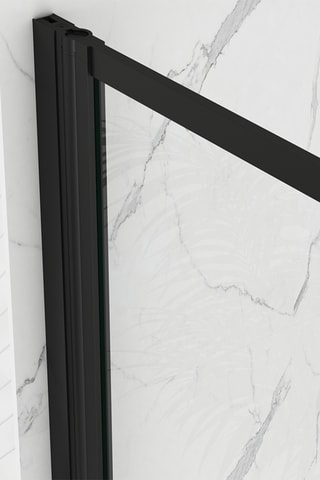 Pare baignoire Dark Edge - Noir - 140 x 80 cm