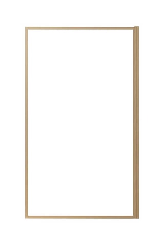 Pare baignoire Wooden Edge - Imitation bois - 140 x 80 cm