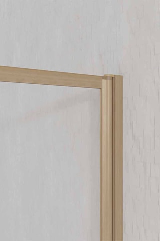 Pare baignoire Wooden Edge - Imitation bois - 140 x 80 cm