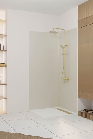 Ensemble panneaux muraux douche Wall'It - Ivoire - 90 x 90 x 210 cm