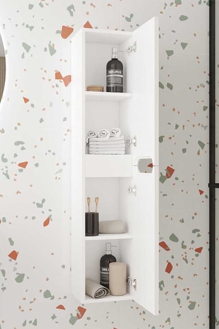 Colonne suspendue 2 portes Emilien - 25,5 x 120 x 21,8 cm