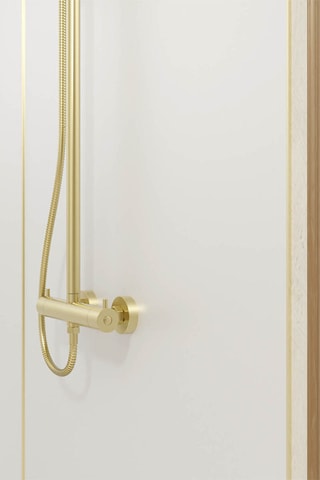 Ensemble panneaux muraux douche Wall'It - Blanc - 90 x 210 cm