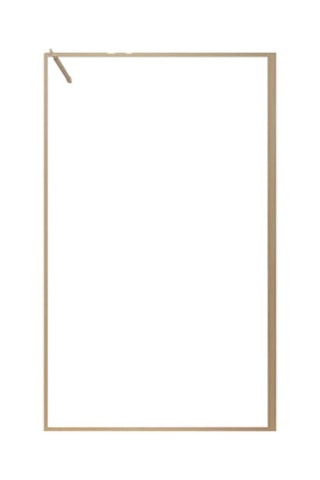 Paroi de douche Wooden - Doré