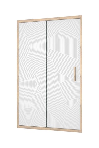 Porte de douche coulissante Japandi - Doré