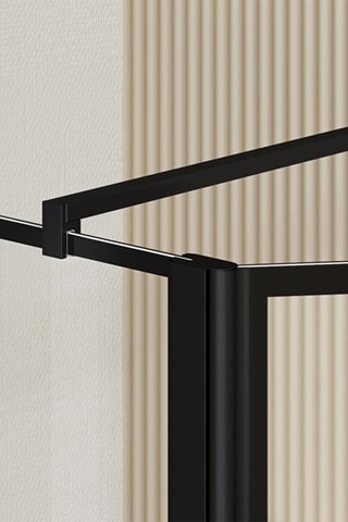 Paroi de douche Bricks - Noir