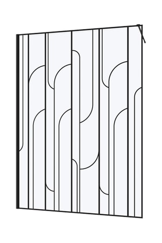 Paroi de douche Gatsby - Noir