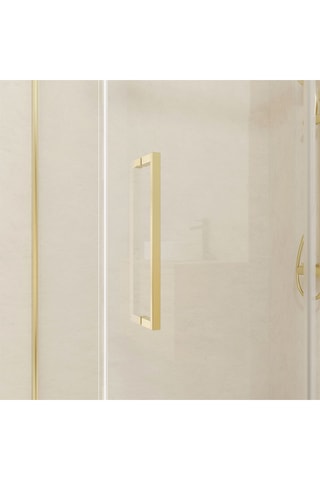 Porte de douche Rolling - Doré