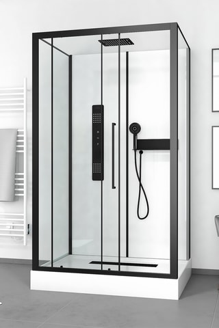 Cabine de douche Factory 2 Indus - 90 x 115 x 217 cm