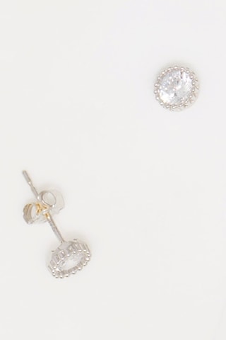 Oorbellen Grands Ronds Witgoud 