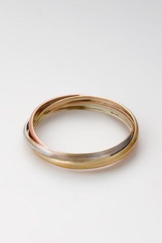 Ring Megan Witgoud, roségoud & geelgoud