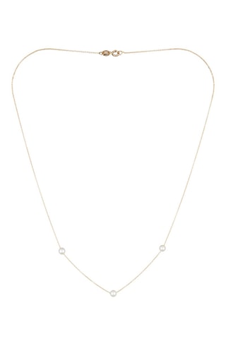 Ketting Mes Perles Geelgoud