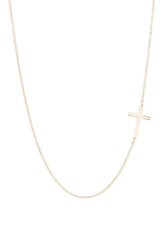 Ketting Petite croix Geelgoud