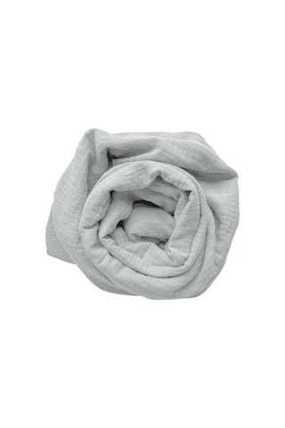 Katoengaas Hoeslaken La Sultane - Grijs