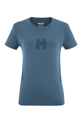 T-shirt de randonnée Wanaka - Bleu-gris