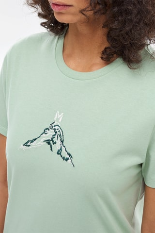 T-shirt en coton biologique Cimaï - Vert d’eau
