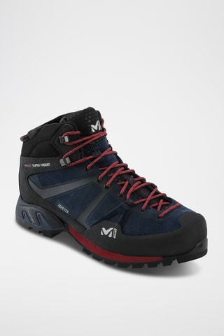 Chaussures d’alpinisme en croûte de cuir Super Trident - Bleu marine