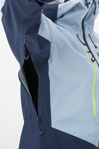 Veste à capuche White - Bleu