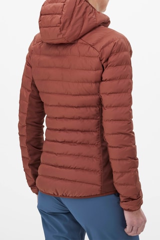 Doudoune de randonnée à capuche Fitz Roy Warm - Marron