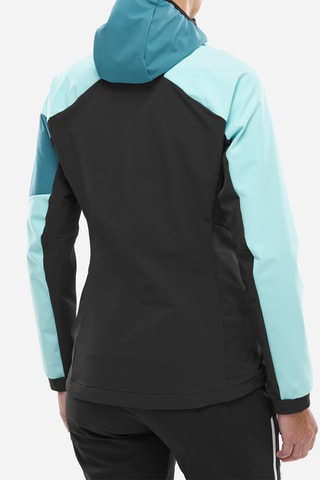 Veste de ski à capuche - Turquoise et vert d’eau