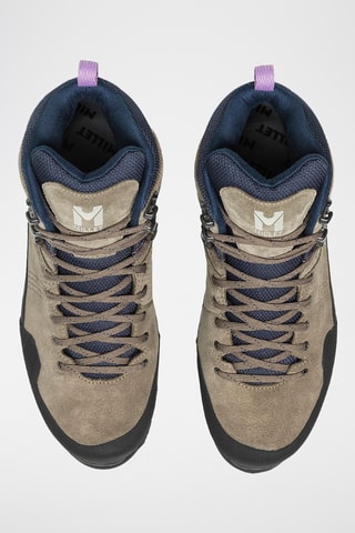 Chaussures de randonnée en nubuck G TREK 4 - Beige et noir