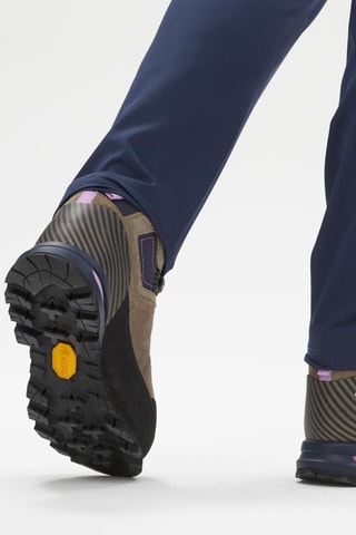 Chaussures de randonnée en nubuck G TREK 4 - Beige et noir