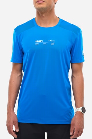 T-shirt de trail Intense - Bleu roi