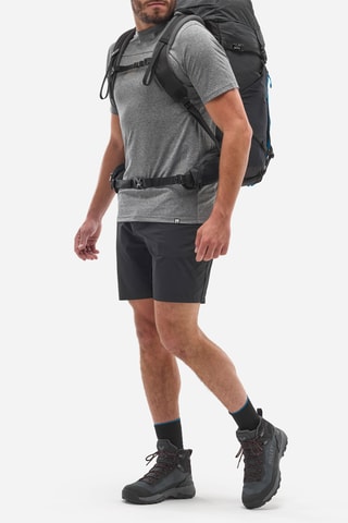 T-shirt de trekking Seneca - Gris chiné