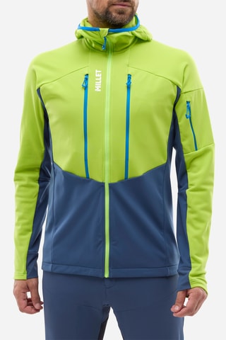 Veste de ski Pierra - Bleu cobalt et vert