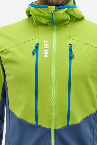 Veste de ski Pierra - Bleu cobalt et vert