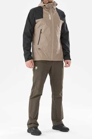 Pantalon regular de trekking - Noir