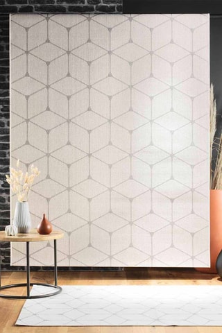 Tapis Hexagon Gris
