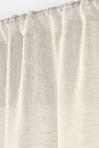 2 voilages Carlin - Ecru - 2 x 70 x 200 cm