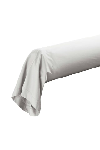 Taie de traversin en percale de coton 78 fils/cm² Percaline - Blanc