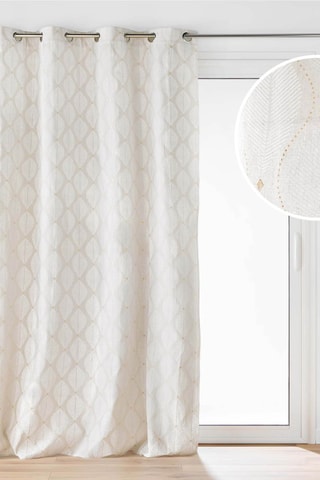 Rideau Maho - Blanc - 140 x 240 cm