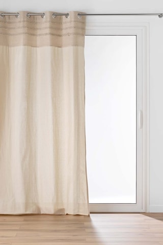 Rideau Hilary - Naturel - 140 x 240 cm