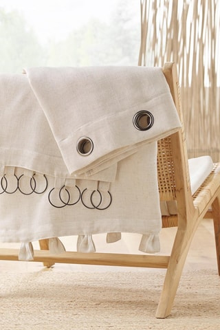 Rideau Pauline - Naturel - 140 x 240 cm