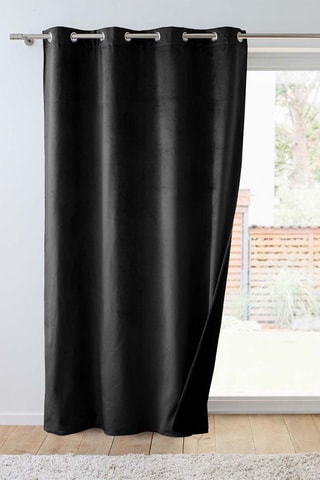 Rideau isolant Polarchic Noir - 140 x 260 cm