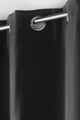 Rideau Micropolar - Noir - 135 x 185 cm