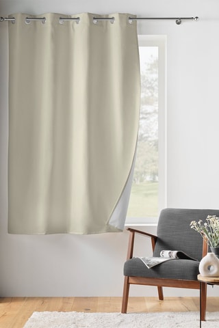 Cortinado Micropolar - Linho - 135 x 185 cm