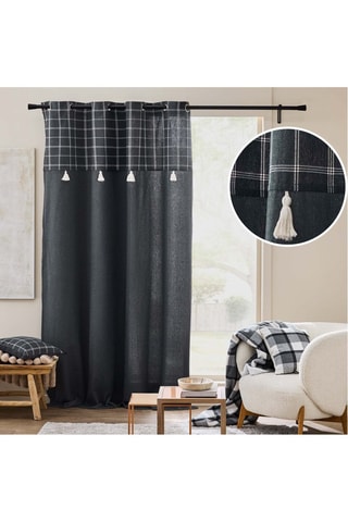 Rideau Everest - Anthracite - 140 x 240 cm
