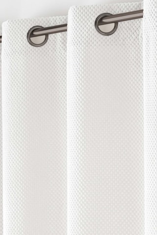 Rideau Java - Blanc - 140 x 260 cm