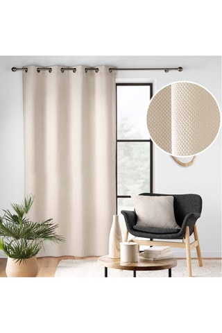 Rideau Java - Beige - 140 x 260 cm